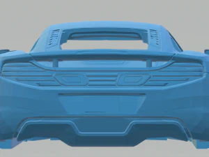 mclaren mp4 12 3D Print Model