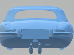 jaguar type e 3Dプリントモデル