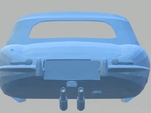 jaguar type e 3D Print Model