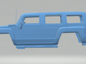 hummer h3 3D Print Model
