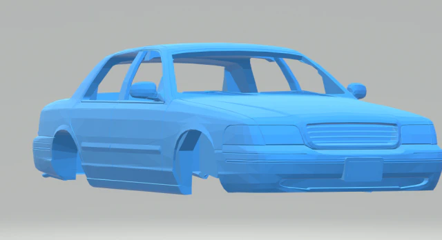 crown victoria 3D Print Model .c4d .max .obj .3ds .fbx .stl .blend