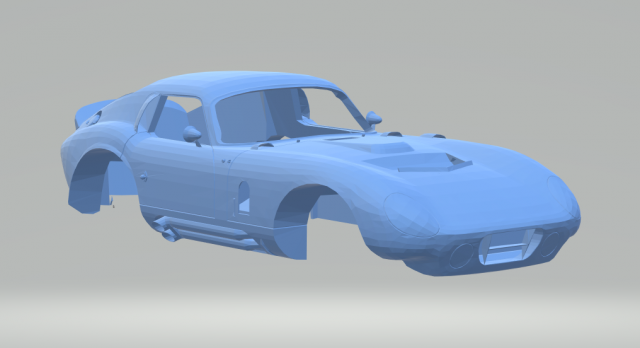 shelby cobra daytona coupe Modelo de Impressão 3D .c4d .max .obj .3ds .fbx .stl .blend 