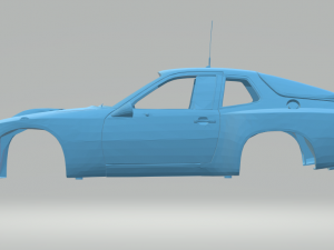 porsche 924 gtp Modèles 3D en vedette