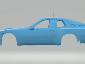 porsche 924 gtp 3D Print Model