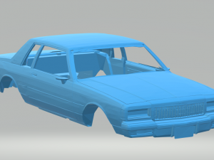 chevrolet caprice 2 doors 3D Print Model