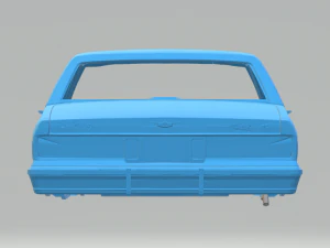 chevrolet caprice 2 doors 3D Print Model