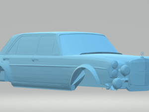 mercedes 300sel amg 3D Принт Модель