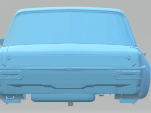 mercedes 300sel amg Model Cetak 3D