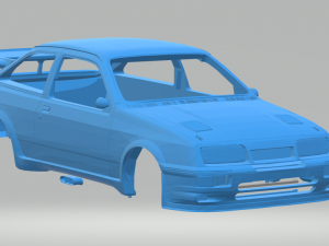 sierra rs500 cosworth 3D Print Model