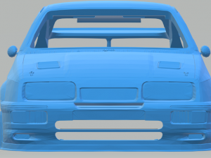 sierra rs500 cosworth 3Dプリントモデル