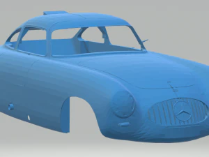Mercedes-Benz 300SL W194 Modèles 3D en vedette