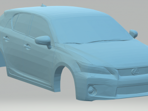 lexus ct 200h Model Cetak 3D