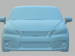 lexus ct 200h 3D Baskı Modeli