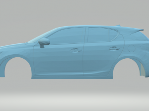 lexus ct 200h 3D Baskı Modeli