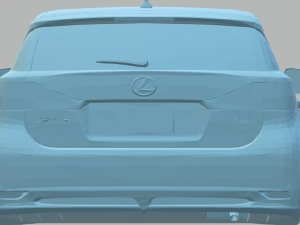 lexus ct 200h 3D Baskı Modeli