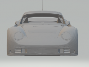 porsche 961 race car 3Dプリントモデル