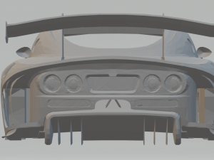 ginetta g55 gt3 3D Print Model