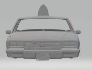 chevrolet caprice taxi 3D 프린트 모델