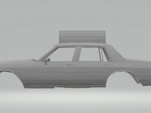 chevrolet caprice taxi 3D Print Model