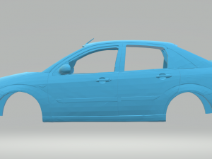 focus sedan 3D 打印模型
