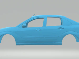focus sedan 3D Print Model