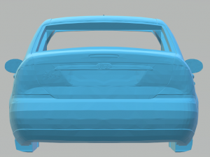 focus sedan 3D 打印模型