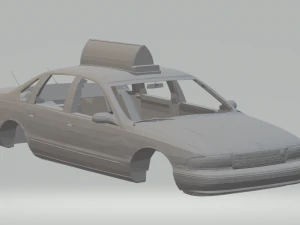 chevrolet caprice 96 taxi 3D Print Model