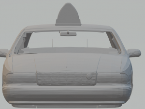 chevrolet caprice 96 taxi Model do druku 3D