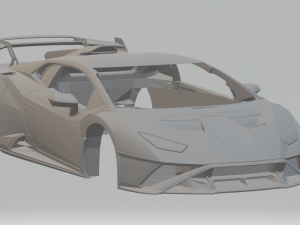 huracan sto 2021 Modèles 3D en vedette