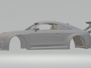 audi tt race car Modelo de Impressão 3D