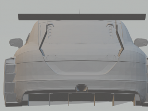 audi tt race car Modelo de Impressão 3D