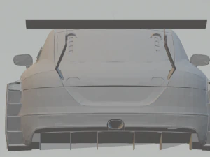 audi tt race car 3D Print Model