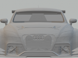 audi tt race car Modelo de Impressão 3D
