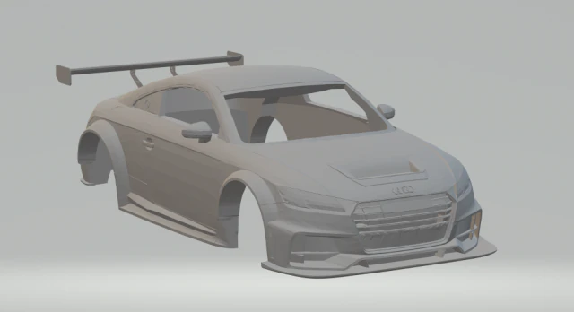 audi tt cup 3D Print Model .c4d .max .obj .3ds .fbx .stl .blend 