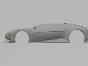 Citroen GT 3D Druckmodell