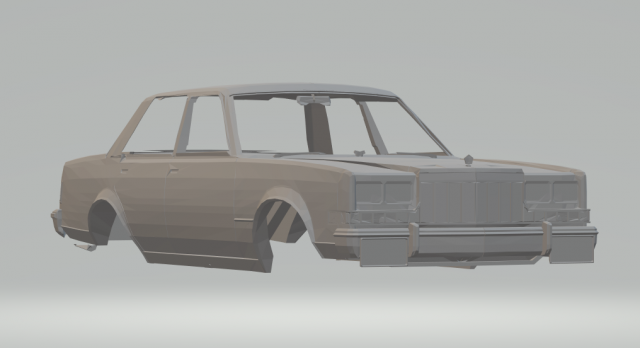 dodge diplomat 3D Print Model .c4d .max .obj .3ds .fbx .stl .blend 