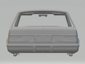 dodge diplomat 3D Print Model
