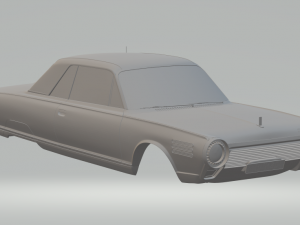 chrysler turbine 1963 3D Print Model