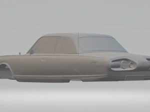 chrysler turbine 1963 3D Print Model