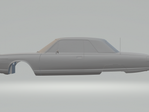 chrysler turbine 1963 Modello di stampa 3D