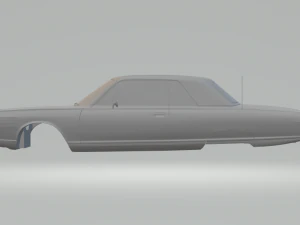 chrysler turbine 1963 3D Print Model
