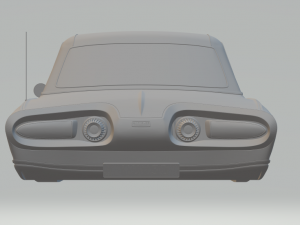 chrysler turbine 1963 Modello di stampa 3D