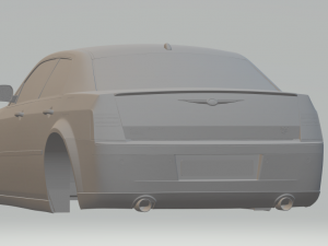chrysler 300c 3D प्रिंट मॉडल