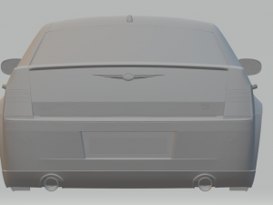 chrysler 300c 3D प्रिंट मॉडल
