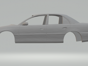 cadillac catera 1999 3D Baskı Modeli