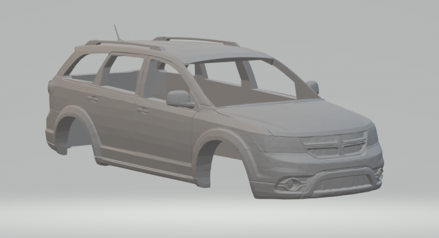 dodge journey 3D Print Model .c4d .max .obj .3ds .fbx .stl .blend 