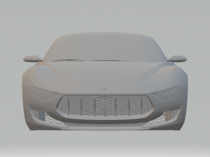 maserati alfieri 3D Baskı Modeli