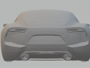 maserati alfieri 3D Baskı Modeli