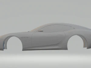 maserati alfieri 3D Print Model