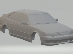 Сааб 9-3 аэро купе 3D Принт Модель
